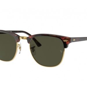 Tortoise Ray Ban Clubmaster with case & cleaning cloth